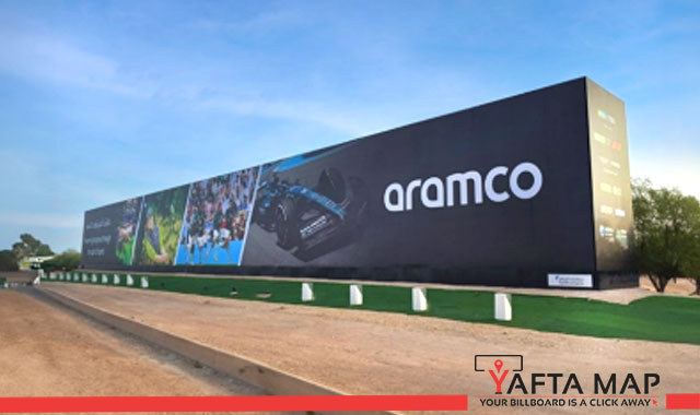 Digital screen - Airport road - Saudi