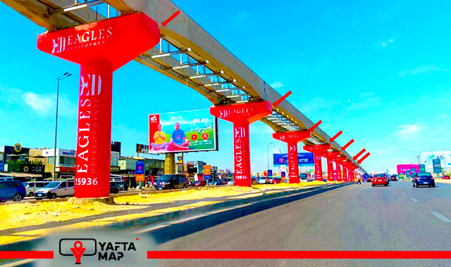 10 Columns - In front of Galleria Mall - Sheikh Zayed